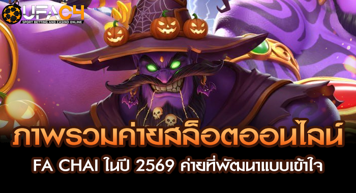 ภาพรวมค่ายสล็อตออนไลน์ FA CHAI ในปี 2569 ค่ายที่พัฒนาแบบเข้าใจ